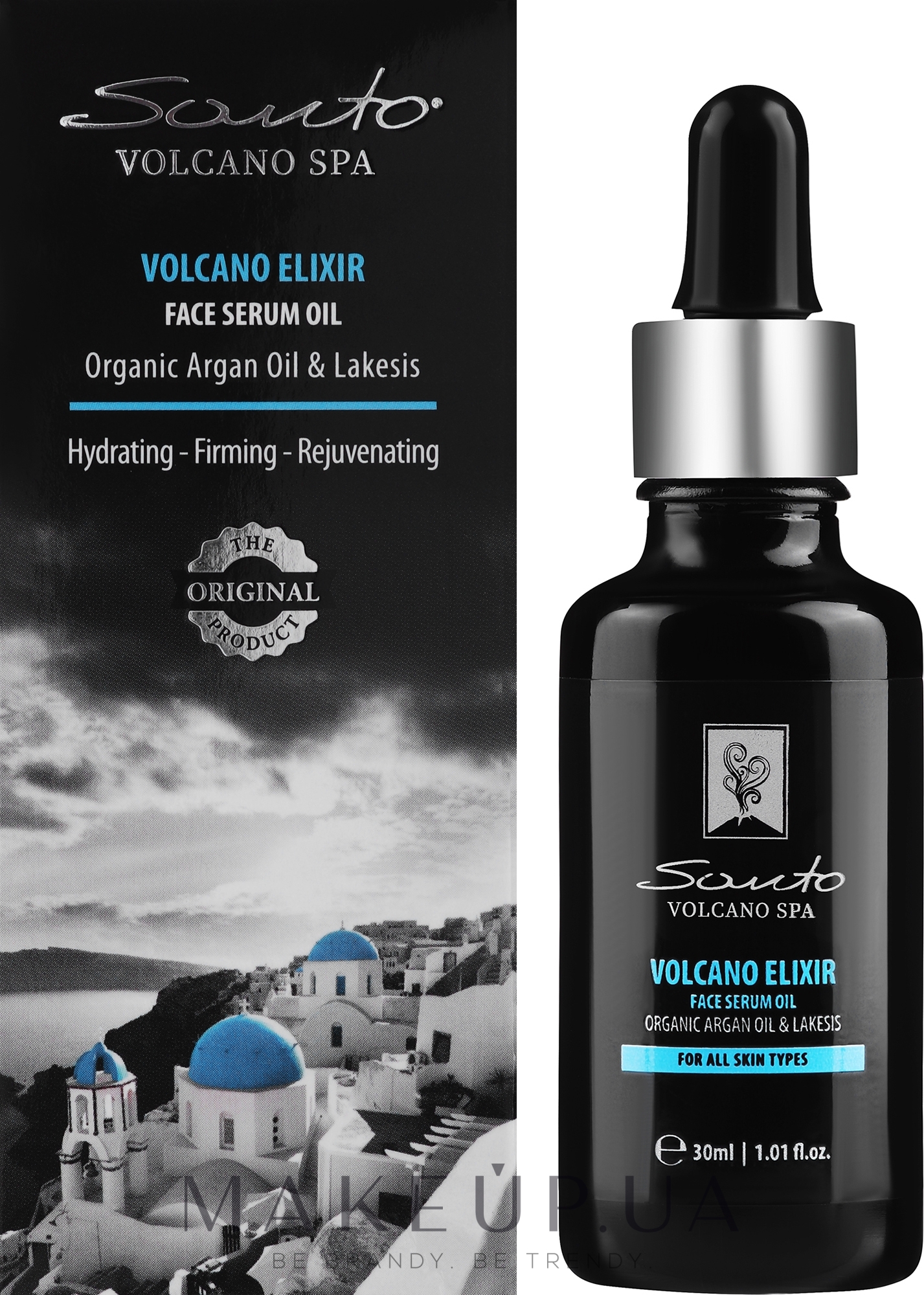Еліксир-сироватка для обличчя та зони декольте - Santo Volcano Spa Elixir-Serum — фото 30ml
