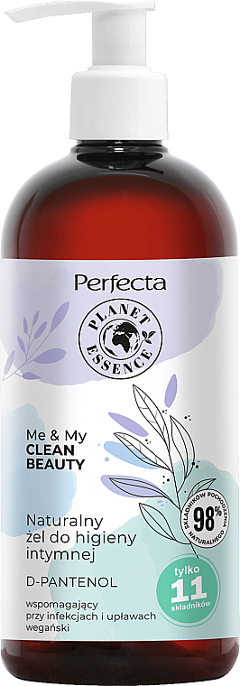 Гель для інтимної гігієни - Perfecta Me & My Clean Beauty D-Pantenol — фото N1