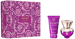 Духи, Парфюмерия, косметика Versace Dylan Purple - Набор (edp/30ml + b/lot/50ml)