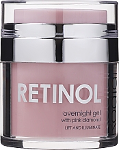 Ночной гель для лица - Rodial Pink Diamond Retinol Overnight Gél — фото N1