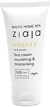 Зволожувальний живильний крем для обличчя - Ziaja Baltic Home Spa Vitality — фото N1