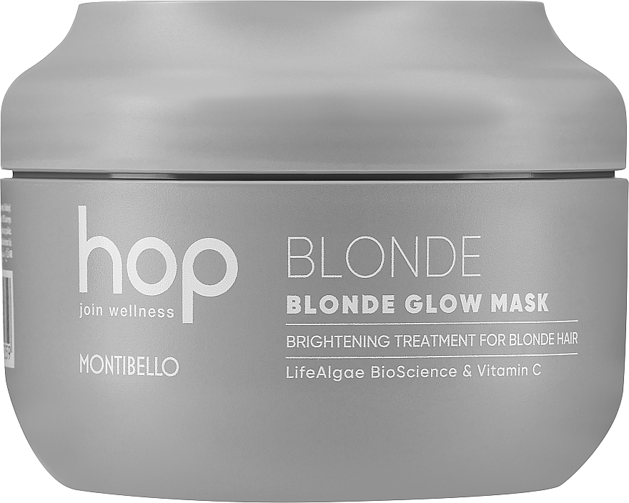 Маска для волос - Montibello HOP Blonde Glow Mask — фото N1