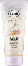 Шампунь-кондиціонер 2 в 1 - Balea Shampoo & Conditioner Golden Light — фото N1