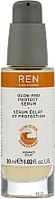 Сироватка для обличчя - Ren Clean Skincare Radiance Glow And Protect Serum — фото N1