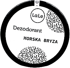 Крем-дезодорант "Морський бриз" - La-Le Cream Deodorant — фото N1