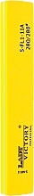 Бафик шліфувальний прямокутний, жовтий (280/280) - Lady Victory — фото N1