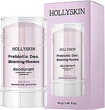 Парфюмированный дезодорант с гиалуроновой кислотой и пребиотиками - Hollyskin Prebiotic Deo. Blooming Flowers — фото N1