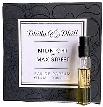 Духи, Парфюмерия, косметика Philly & Phill Midnight On Max Street - Парфюмированная вода (пробник)