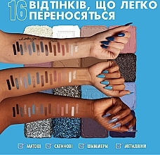 Палетка з 16 відтінків тіней для повік - NYX Professional Makeup Ultimate Shadow Palette — фото N27