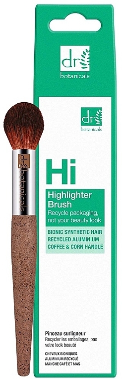 Пензель для хайлайтера - Dr. Botanicals Highlighter Brush — фото N2