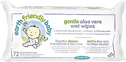 Духи, Парфюмерия, косметика Салфетки детские очищающие - Earth Friendly Baby Aloe Vera Wet Wipes