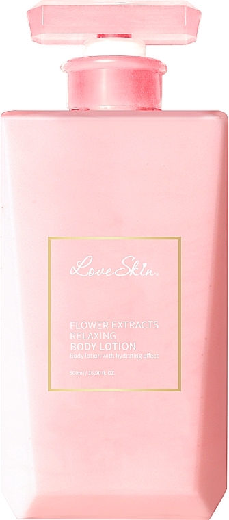 Расслабляющий лосьон для тела с экстрактами цветов - Love Skin Flower Extracts Relaxing Body Lotion — фото N1