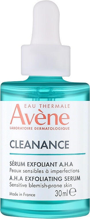 Відлущувальна сироватка для обличчя - Avene Cleanance A.H.A Exfoliating Serum — фото N1