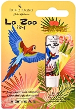 Бальзам для губ "Parrot Raspberryy" - Primo Bagno Lo Zoo Lip Balm — фото N2