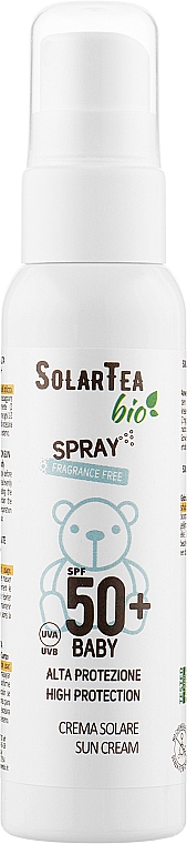 Сонцезахисний спрей для дітей - Bema Cosmetici Solar Tea Baby Sun Spray SPF 50+ — фото N1
