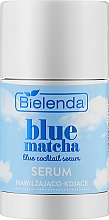 Парфумерія, косметика Зволожувальна і заспокійлива сироватка для обличчя - Bielenda Blue Matcha Blue Coctail Serum
