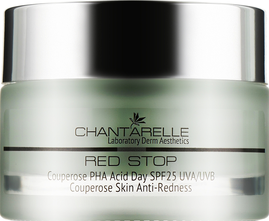 Денний крем для чутливої шкіри - Сhanterelle Couperose PHA Acid Day Cream SPF 25  — фото N1