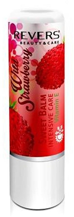 Бальзам для губ з олією полуниці - Revers Cosmetics Lip Balm Wild Strawberry — фото N1