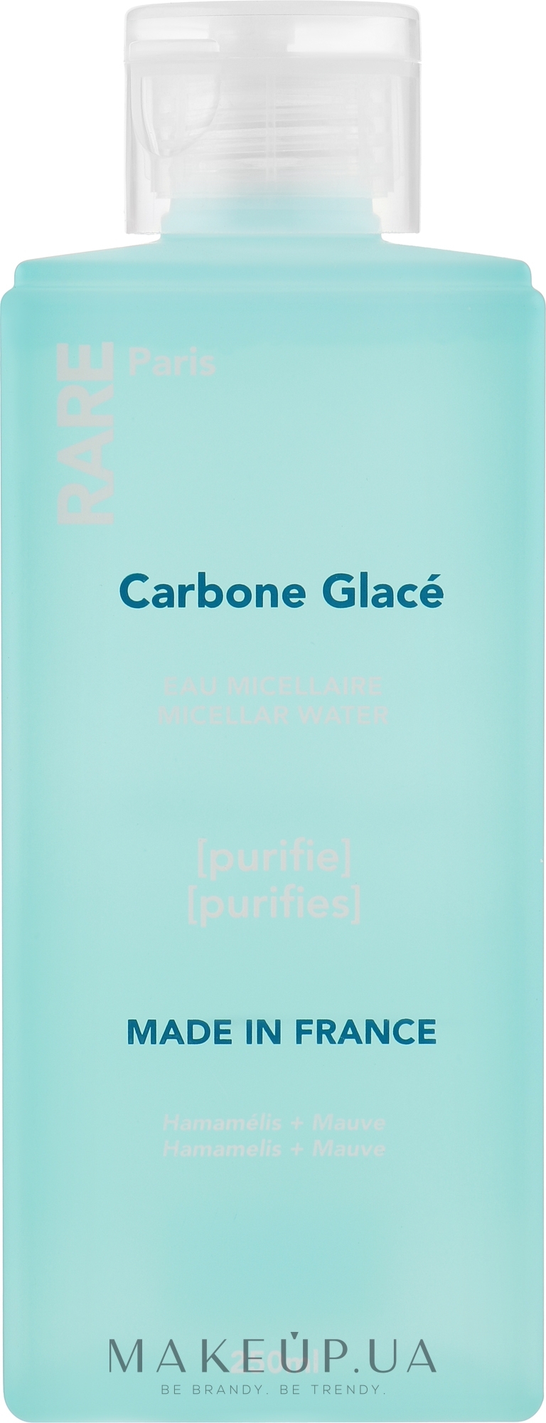 Міцелярна вода - RARE Paris Carbone Glace Purifying Micellar Water — фото 250ml
