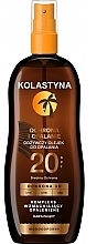 Духи, Парфюмерия, косметика Солнцезащитное масло для тела SPF 20 - Kolastyna