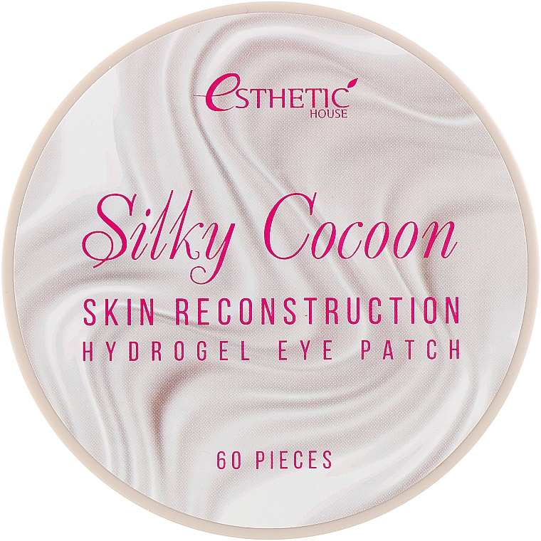 Гідрогелеві патчі для очей з шовком - Esthetic House Silky Cocoon Hydrogel Eye Patch — фото N2