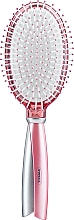Парфумерія, косметика Масажна щітка для волосся, овальна, 24.5 см, рожева - Titania Salon Professional Cushion Brush