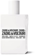 Духи, Парфюмерия, косметика УЦЕНКА Zadig & Voltaire This is her - Парфюмированная вода (тестер без крышечки) *