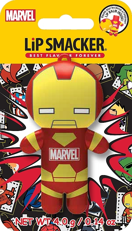 Бальзам для губ "Железный человек" - Lip Smacker Marvel Iron Man Lip Balm  — фото N1