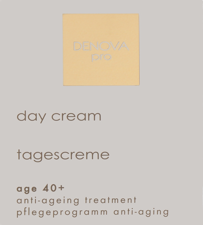 Антивозрастной дневной крем с SPF10 - Denova Pro Anti-Age Day Cream