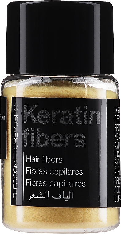 Кератин для волосся, 2.5 г - The Cosmetic Republic Keratin Fibers (міні) — фото N1