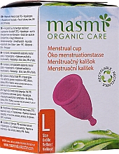 Гигиеническая менструальная чаша, размер L - Masmi — фото N2