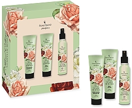 Духи, Парфюмерия, косметика Набор - Primo Bagno Floral Collection Floral Nymph Of Roses (sh/gel/100ml + b/lot/100ml + b/spray/150ml)