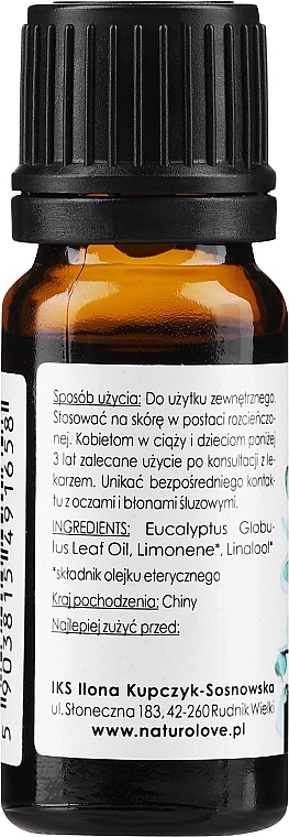 Ефірна олія евкаліпта - Naturolove — фото N2