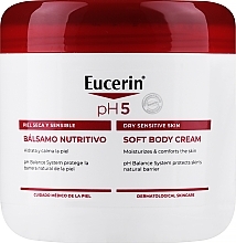 Парфумерія, косметика Живильний бальзам для чутливої шкіри - Eucerin pH5 Nutrition Balm
