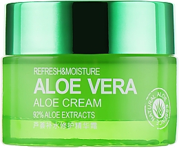 Крем-гель "Алоэ Вера" для лица и шеи - Bioaqua Aloe Vera Cream  — фото N2