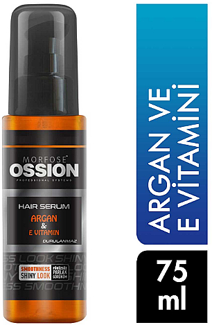 Сироватка для волосся з аргановою олією й вітаміном Е - Morfose Ossion Argan and E Vitamin Serum — фото N1