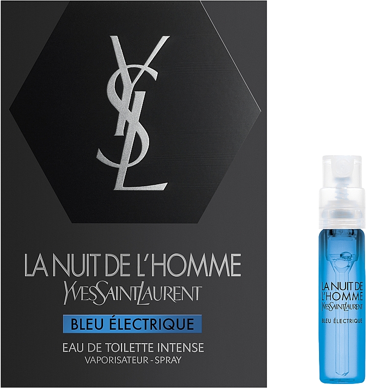 Yves Saint Laurent La Nuit de L'Homme Bleu Electrique - Туалетная вода (пробник)