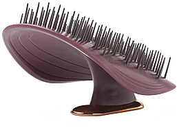 Щетка для волос, бургунди - Manta Healthy Hair Brush Burgundy — фото N2