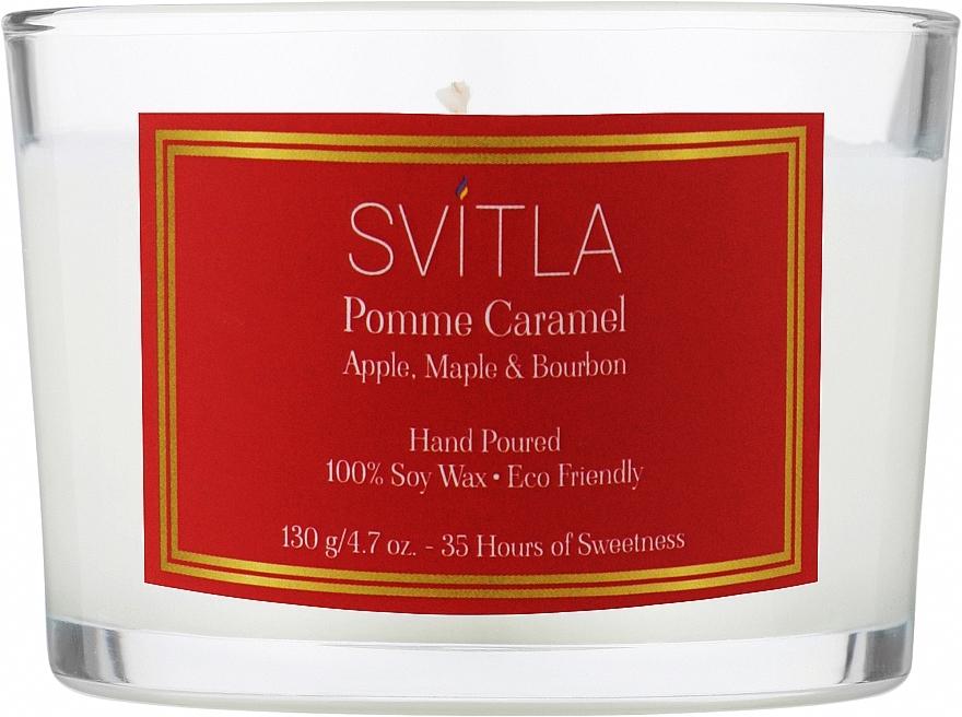 Ароматическая свеча "Пом карамель" - Svitla Pomme Caramel — фото N1