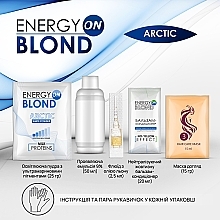 УЦЕНКА Осветлитель для волос "Arctic" с флюидом - Acme Color Energy Blond * — фото N5