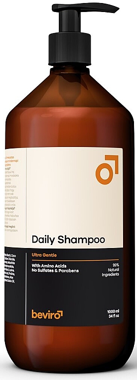 Шампунь для ежедневного использования - Beviro Daily Shampoo — фото N3