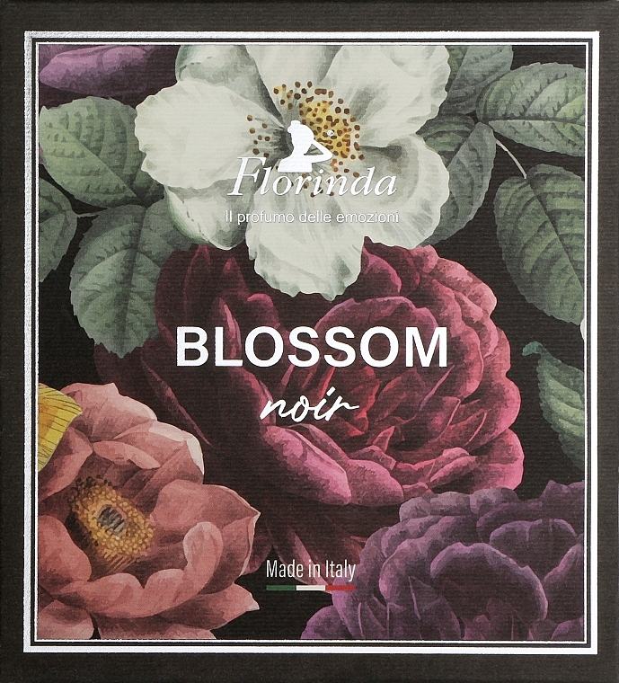 Набір мила "Чорні квіти" - Florinda Blossom Noir Soap (soap/2x200g) — фото N1