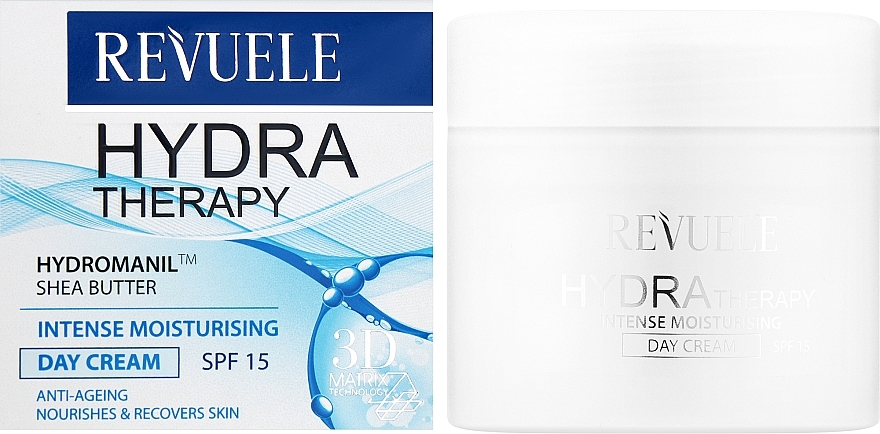 Увлажняющий дневной крем - Revuele Hydra Therapy Intense Moisturising Day Cream SPF 15
