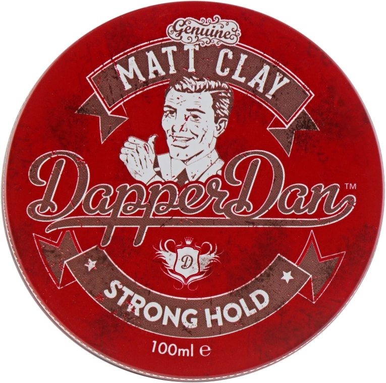 Глина для укладки волос сильной фиксации - Dapper Dan Matt Clay Strong Hold
