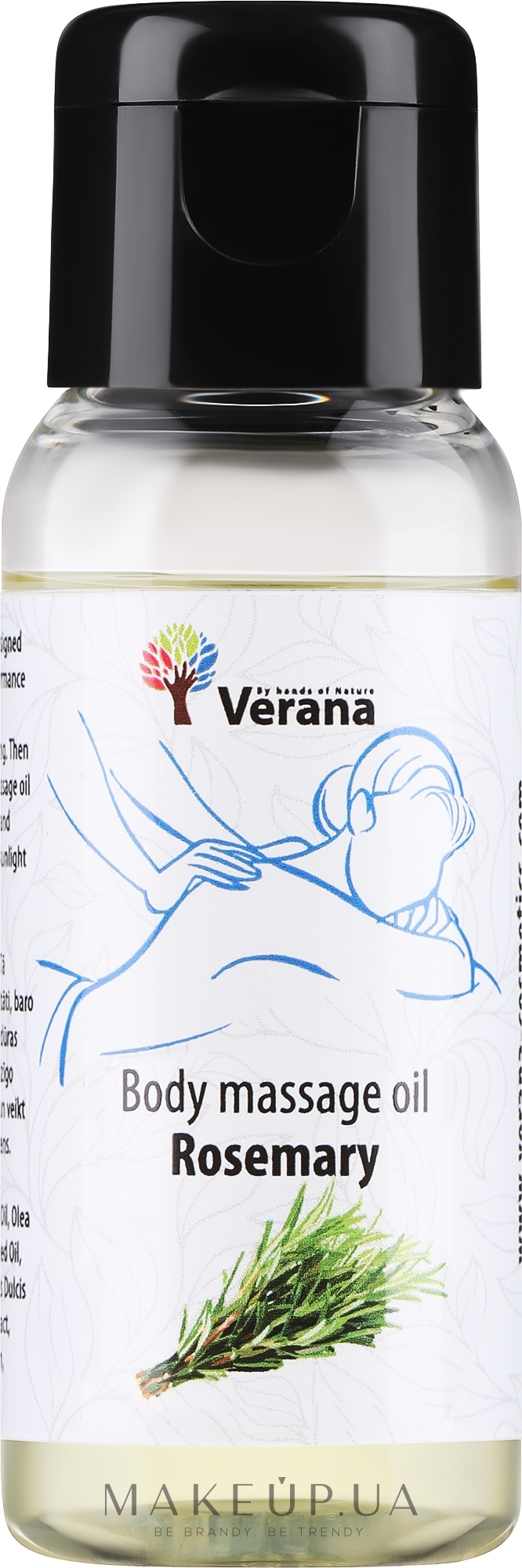 Масажна олія для тіла "Rosemary" - Verana Body Massage Oil — фото 30ml