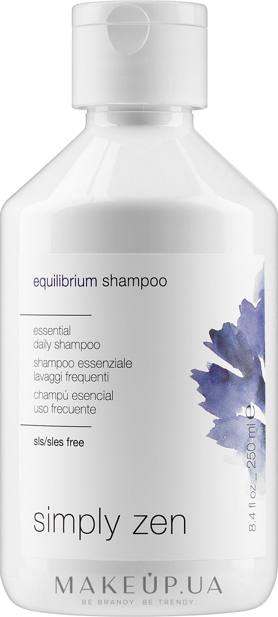 Профілактичний шампунь для волосся - Z. One Concept Simply Zen Equilibrium Shampoo — фото 250ml