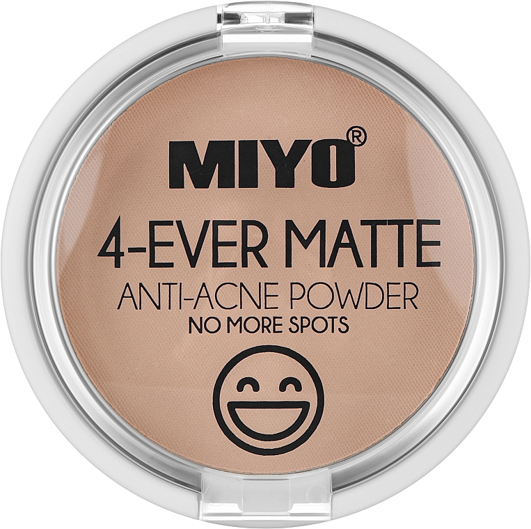 Компактная матирующая пудра для лица - Miyo 4-Ever Matte Powder