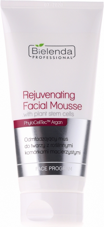 Омолоджувальний мус для обличчя, з материнськими клітинами - Bielenda Professional Face Program Rejuvenating Facial Mousse