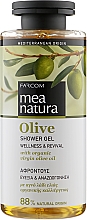 Парфумерія, косметика Гель для душу з оливковою олією - Mea Natura Olive Shower Gel