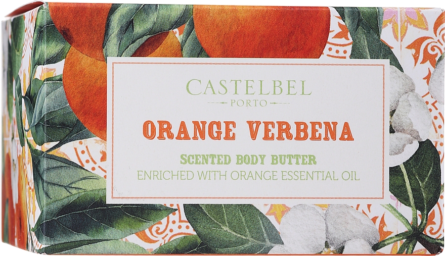 Олія для тіла - Castelbel Smoothies Orange Verbena Body Butter — фото N2
